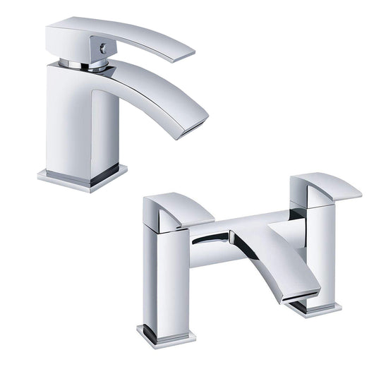  Finesse Basin Mono and Bath Filler Tap Pack