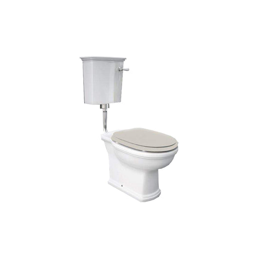  RAK Washington Traditional Low Level Toilet with Horizontal Outlet - welovecouk