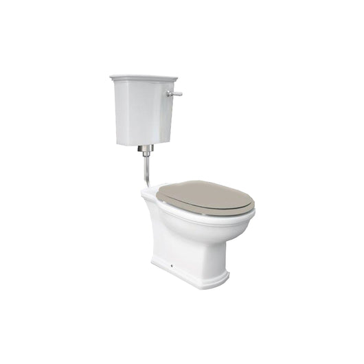  RAK Washington Traditional Low Level Toilet with Horizontal Outlet - welovecouk