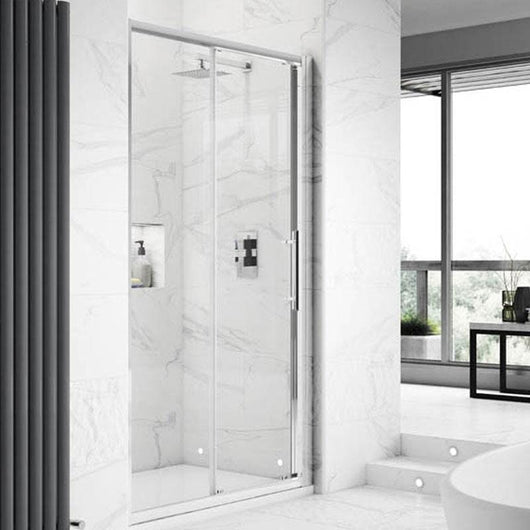  ShowerWorX Summit Sliding Shower Enclosure Doors (Multiple Sizes Available) - welovecouk