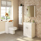 Evo 1500 L Shaped Vanity Complete Shower Bathroom Suite