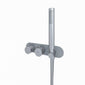 RAK Feeling Thermostatic Round Dual Outlet Concealed Shower Valve with Handset