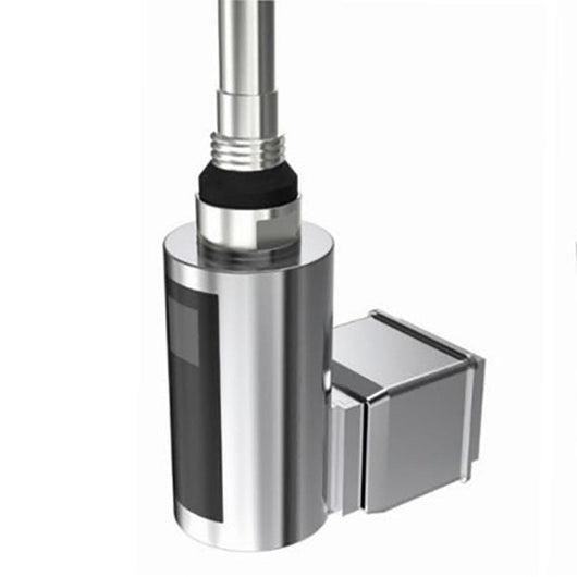  Reina Diva 1200 x 500mm Electric Straight Black Heated Towel Rail