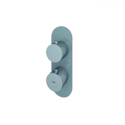  RAK Feeling Thermostatic Round Single Outlet Concealed Shower Valve - welovecouk