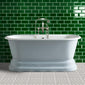 Metro Victorian Green Gloss Rectangle Ceramic Tiles