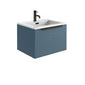 Linear 600 Wall Mounted Vanity Unit - Blue