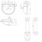 Bayswater Porchester 4 Piece Traditional Bathroom Suite - 1 Tap Hole