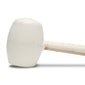 Rubi White Rubber Round Hammer 8.8 oz.(250gr)