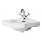 Bayswater Traditional Corner Unit and Basin - Pointing White