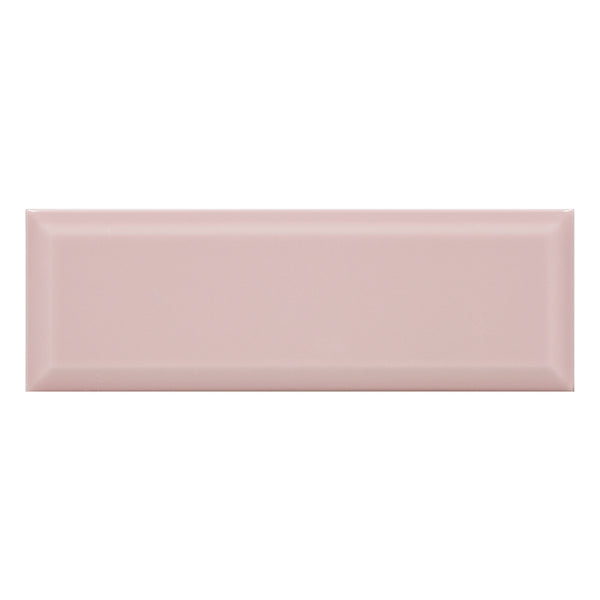 Coco Pink Gloss Rectangle Ceramic Tiles | welovecouk
