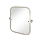 Rectangular Swivel Mirror with Curved Corners