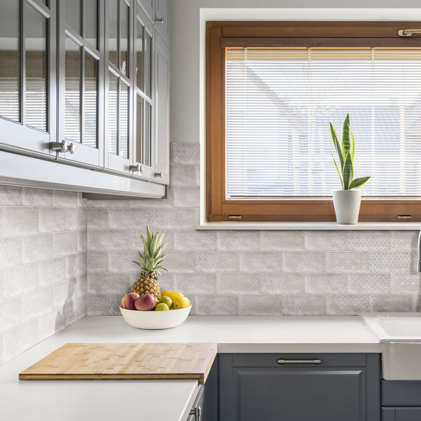 Décor Valley Grey Rectangle Ceramic Tiles | welovecouk