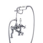 Burlington Anglesey Deck Mounted Bath Shower Mixer with S Adjuster