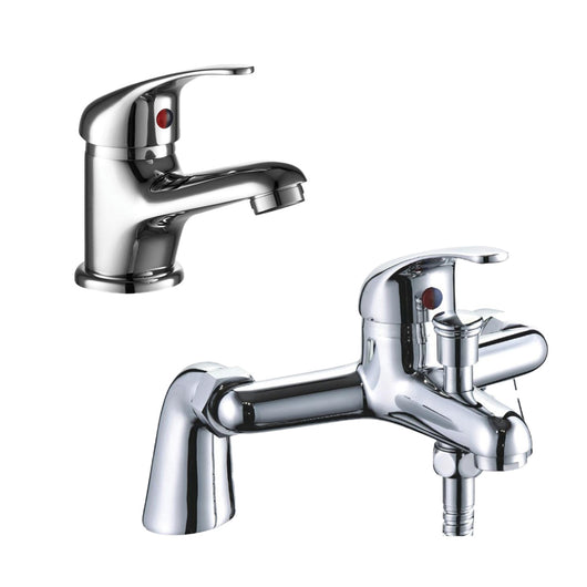  Alpha Basin Mono and Bath Shower Mixer Tap Pack