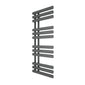 Reina Chisa Vertical Steel Heated Towel Rail 1130 x 500 - Anthracite - welovecouk
