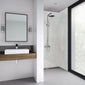 Wetwall Arctic Marble Shower Panel - 2420 x 1200mm - Clean Cut
