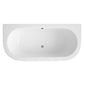 Arianne Back to Wall Bath & Panel - 1700 x 750mm