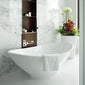 BC Designs Kurv 1890 Silk Matt Cian Freestanding Bath