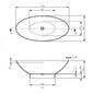 BC Designs Tasse 1770 Freestanding Bath - welovecouk