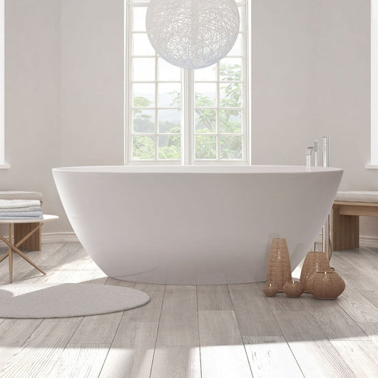  BC Designs Esseta 1510 Gloss White Cian Freestanding Bath