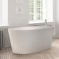 BC Designs Sorpressa 1510 Gloss White Cian Freestanding Bath
