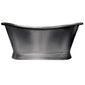 BC Designs Classic 1500 Roll Top Tin Boat Bath - welovecouk
