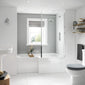 BC Designs Solidblue L-Shaped 1700 Shower Bath