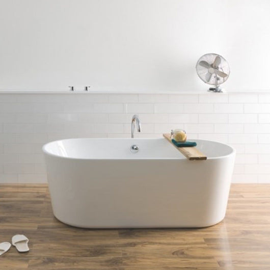  BC Designs Viado 1580 Gloss White Acrymite Freestanding Bath