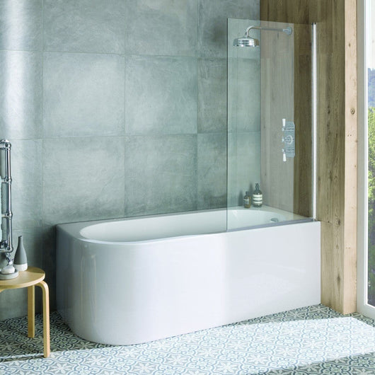  BC Designs Right Hand Ancorner 1700 Acrymite Freestanding Bath