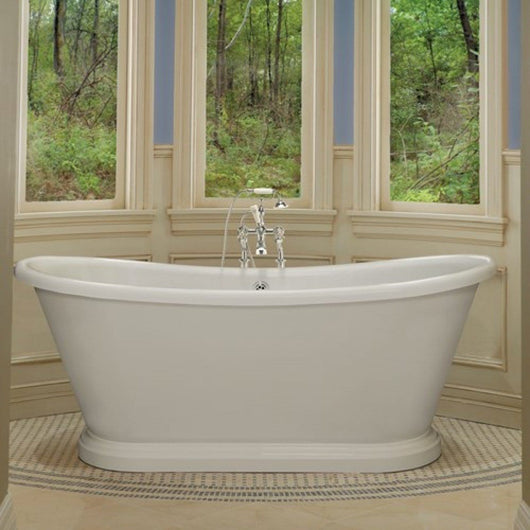  BC Designs Double-Skinned 1580 Acrylic Boat Bath - welovecouk