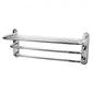 Bayswater Traditional Chrome 3-Tier Towel Rack