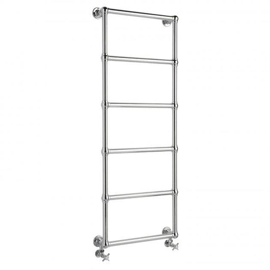  Bayswater Traditional Chrome Juliet Wall Mounted Towel Rail 1548mm x 598mm