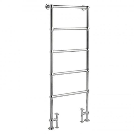 Bayswater Traditional Chrome Juliet Floor Mounted Towel Rail 1549mm x 598mm