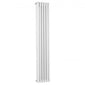 Bayswater Traditional White Nelson 3-Column Vertical Radiator 1500mm x 291mm