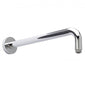 Bayswater Traditional Chrome Straight Wall Mounted Shower Arm