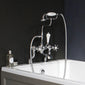 Burlington Birkenhead Deck Mounted Bath Shower Mixer With S Adjuster