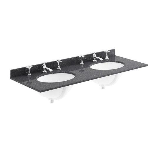  Bayswater 1200mm 4-Door Floor Standing Basin Cabinet - Pointing White - welovecouk