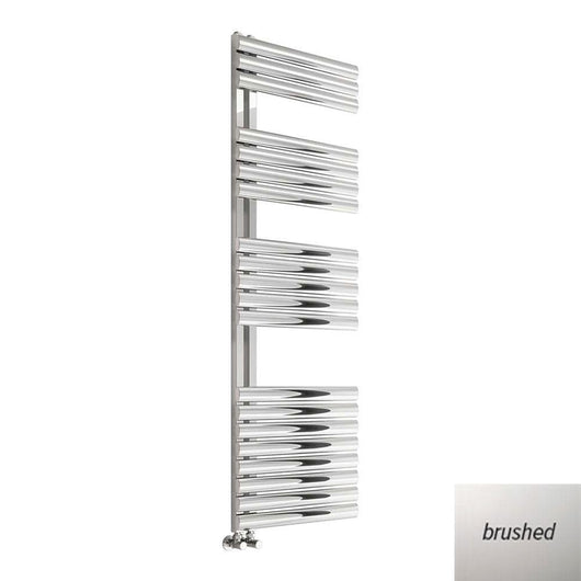  Reina Scalo 1120 x 500mm Stainless Steel Designer Heated Towel Rail - welovecouk
