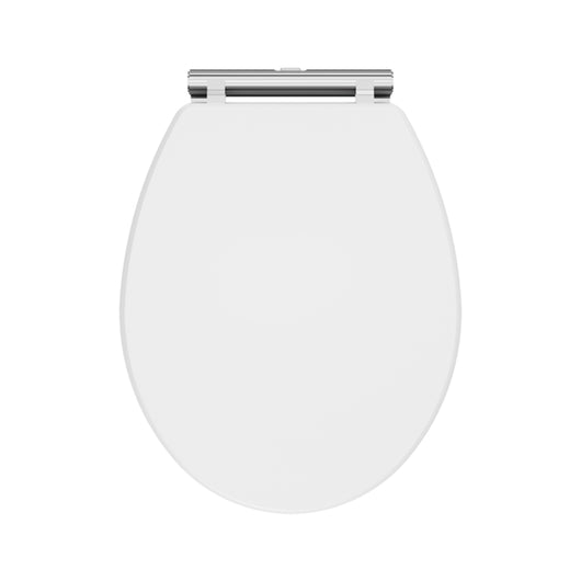  Nuie Classique Wooden Soft Close Toilet Seat - Satin White