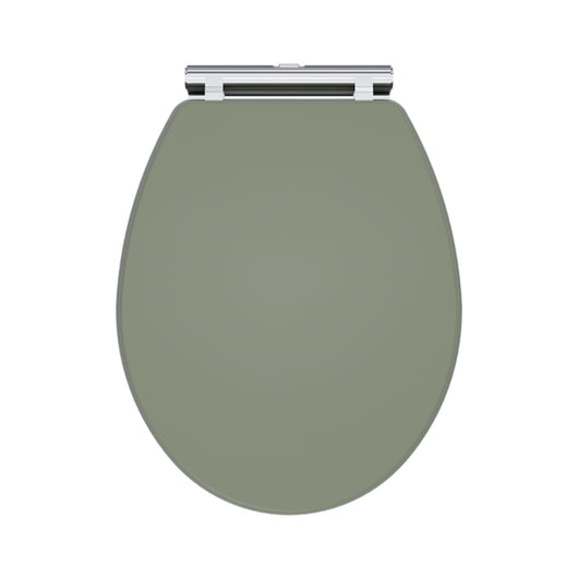  Nuie Classique Wooden Soft Close Toilet Seat - Satin Green