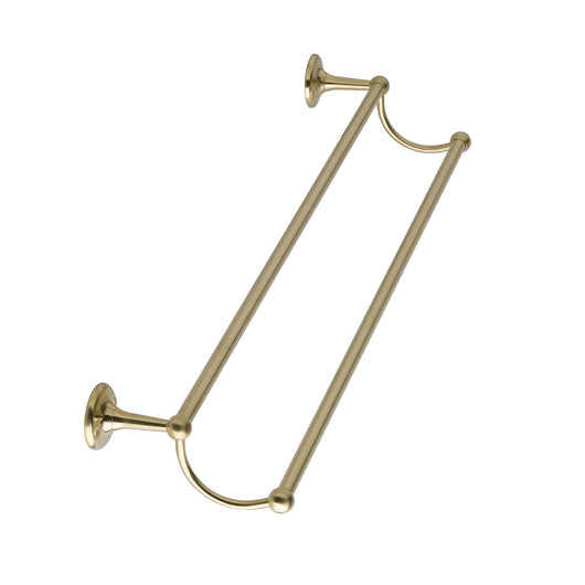  BC Designs Victrion Double Towel Rail - Brushed Gold