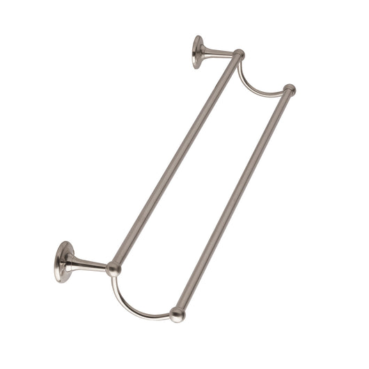  BC Designs Victrion Double Towel Rail - Brushed Nickel
