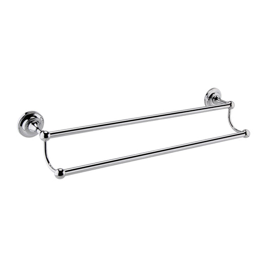  BC Designs Victrion Double Towel Rail - Chrome