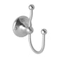 BC Designs Victrion Double Robe Hook - Brushed Chrome