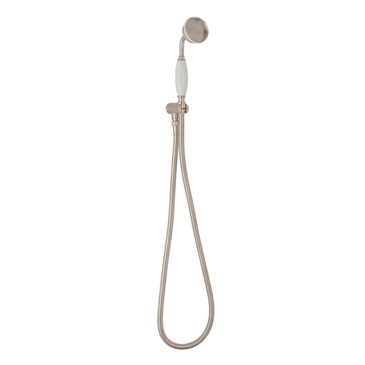  BC Designs Victrion Traditional Hand Shower Set and Wall Outlet - Brushed Nickel