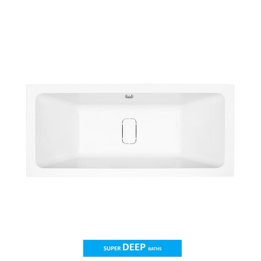  Carpi II Super Deep 1800 x 800 Double Ended Bath