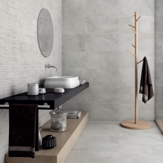  Cut Sample: Chloe Light Matt Rectangle Porcelain Tiles - welovecouk