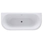 Bayswater Courtnell 1700mm Back to Wall Freestanding Bath