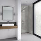 Wetwall Dark Stone Shower Panel - 2420 x 590mm - Tongue & Grooved
