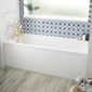 BC Designs Durham SolidBlue 1700 x 750 Single Ended Bath